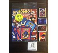 ALBUM VUOTO EMPTY STARTER PACK FIGURINE STICKERS SET COMPLETO PANINI SONIC 2024