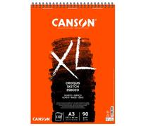 Album XL Croquis Canson - A3 - 90 g - 120 Fogli - 200787115 (Bianco Conf. 5)