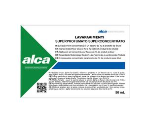 ALCA - ALC1042 - Lavapavimenti Linea Monodose - superprofumato - Alca - bustina da 50 ml - 74160 - Conf. da 1 Pz. - ALC1042