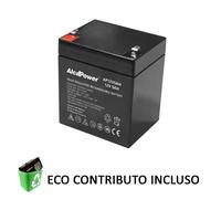 Alca Power batteria al piombo da 12V 5Ah ricaricabile per UPS e illuminazione di