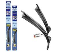 alca® Set di tergicristalli compatibile con GREAT WALL WINGLE 6 (CC1031) | STEED 6 (05.2014 - 07.2026) SUPER FLAT tergicristallo piatto