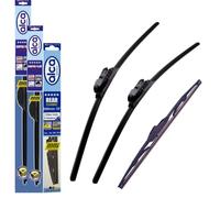 ALCA SUPER FLAT spazzole tergicristallo anteriore + posteriore ALCA classica 24"18"10" TL [Peug308] ASF2418TL10ARC