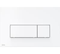 Alca Thin placca di comando per WC bianco M570