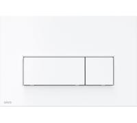 Alca Thin placca di comando per WC bianco M576