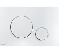 Alca Thin placca di comando per WC cromo lucido M671