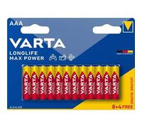 Alcaline Marca VARTA Modello VARTA LONGLIFE MAX Power AAA X8+4 gratuites