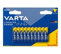 Alcaline Marca VARTA Modello VARTA LONGLIFE Power AAA X16+4 gratuites