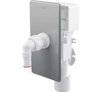 Alcaplast APS3P Sifone da Incasso con valvola di Ventilazione, Cromo