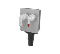 Alcaplast APS6 Dispositivi Sifone da incasso | Connettore per acque reflue per lavatrice, lavastoviglie, asciugatrice a pompa di calore