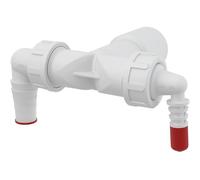 Alcaplast P156Z doppio attacco DN40/32 e 8-23 con alette di non ritorno