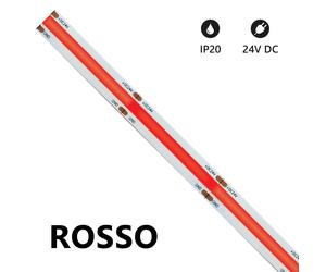 Alcapower 927011 LSC15W-B Striscia LED COB 5 m ROSSO 24V 15W/m Per Uso Interno [EEK: Non applicabile]