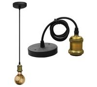 AlcaPower 929908 Pendente Soffitto Stile Vintage portalampada E27