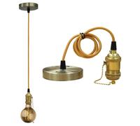 AlcaPower 929910 Pendente Soffitto Stile Vintage portalampada E27