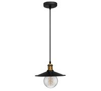 ALCAPOWER 929912 PARALUME METALLICO SOFFITTO VINTAGE E27 (LAMPADA NON INCLUSA)