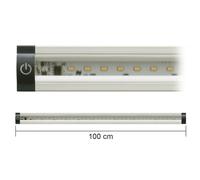 Alcapower Barra Led con interruttore, 10W, luce naturale 4000K, 100cm 930303
