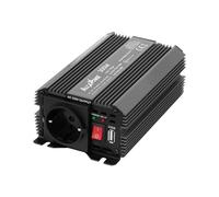 ALCAPOWER IRS300-24 Voltage Inverter by President 300W 24V Supply, 230V Output, Modified sine Wave, 5V 500mAh USB, with Power Pliers And Cigarette Lighter Plug Included, 300 W, 24 V, Nero