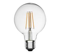 ALCAPOWER Lampadina Globo Edison Stile Vintage a Filamento LED 10W = 94W - 1400 Lumen - Dimensioni: d 125 x 175 mm Angolo Flusso Luminoso 360° (Bianco Naturale 4000K)