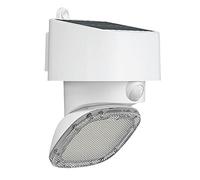 Faretto LED solare da parete multifunzione/orientabile 2000lm