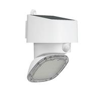 Faretto LED solare da parete multifunzione/orientabile 2000lm