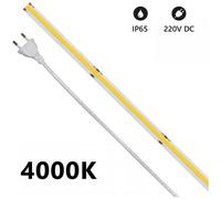 STRISCIA LED 2835 COB NATURALE 5 METRI IMPERMEABILE 220V LSC220VN-ALC927024 ALCAPOWER
