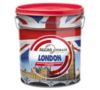 Alcas london idropittura super lavabile bianca coprente per interni 14lt