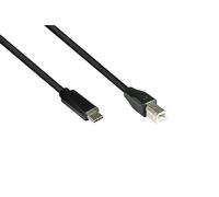 Alcasa 2510-CA018 cavo USB 1,8 m USB A USB C Nero