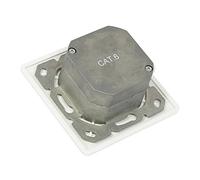 Alcasa gc-n0026 RJ-45 White Socket-Outlet - Socket outlet (80 mm, 80 mm)