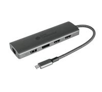Alcasa HUB-C001A hub di interfaccia USB tipo-C 5000 Mbit/s Antracite (Good Connections USB-C-Hub [10-Port],) - Nouvo
