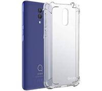 (TG. 1X) Alcatel 1X Custodia Chiara Trasparente Antiurto - NUOVO
