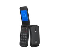 ALCATEL 2057 - Cellulare Dual SIM da 2,4" QVGA (2G, RAM da 4 MB, Fotocamera VGA da 1,3 MP), Bluetooth (Nero)