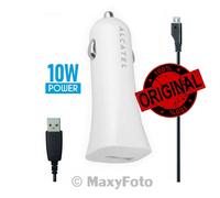 ALCATEL CARICABATTERIE ORIGINALE AUTO USB CC50 + CAVO MICROUSB BLACK 78EC36A
