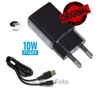 ALCATEL CARICABATTERIE ORIGINALE CASA USB UC13EU 10W CAVO USB-C BLACK 795614A