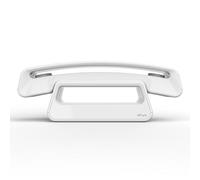 ALCATEL ePure Iconic - Telefono DECT cordless con design classico, ampio display grafico altamente leggibile, vivavoce, blocco chiamate, bianco