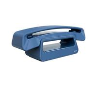 ALCATEL ePure Iconic -Telefono fisso cordless DECT - Design vintage - Grande display grafico ad alta leggibilità - Vivavoce - Funzione blocco chiamate - Blu
