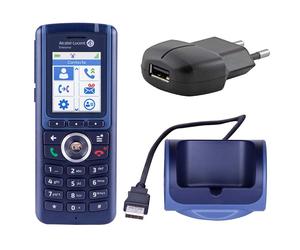 Alcatel-Lucent 8234 + base di ricarica + alimentatore Pack telefonico completo per effettuare chiamate quotidiane in alta definizione.