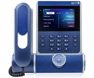 Alcatel-Lucent ALE-400 Telefono fisso IP cablato di nuova generazione con touch screen a colori.