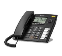 Alcatel T78 - Telefono fisso con cavo per casa e ufficio, grande display, 8 tasti di scelta diretta, blocco chiamate