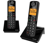 Telefoni cordless Alcatel S280 Duo neri