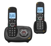 Alcatel XL595B Voice Duo Schnurlostelefon schwarz NUOVO