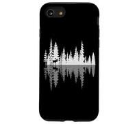 Alce che cammina attraverso la foresta Riflessi Natura selvaggia Custodia per iPhone SE (2020) / 7/8
