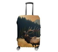 Alce nel prato per portare avanti per TSA approvato manicotto adatto a 45-81 cm, stile, piccolo elastico bagagli copertura valigia copre protezione, Stile:, S, Classico