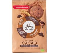 ALCE NERO Frollini al Cacao con Gocce di Cioccolato, 300 grammi