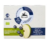 Alce Nero Nettare Biologico Di Mela & Mirtillo 3 Brik Da 200 Ml, 600ml