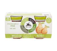 Alce Nero - Omogeneizzato Biologico Frutta: Confezione 2x80 gr, Pera