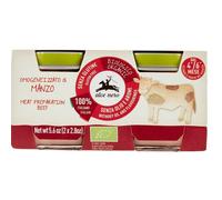 Alce Nero Omogeneizzato di Manzo Biologico Offerta 3 Confezioni da 2x80g