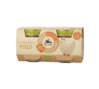 Alce nero Omogeneizzato Di Pollo Biologico 2x80g - Omogeneizzato