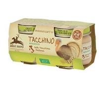 Omogeneizzato Tacchino Baby Food Bio 4-6M+ 2x80g