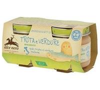 Omogeneizzato trota e verdure Baby Food Bio Alce Nero 80g*2