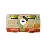 Alce Nero omogeneizzato Lenticchie Carote e Zucca Offerta 3 Confezioni da 2x80Gr