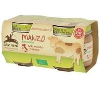 alce nero Omogeneizzato manzo bio 2x80g